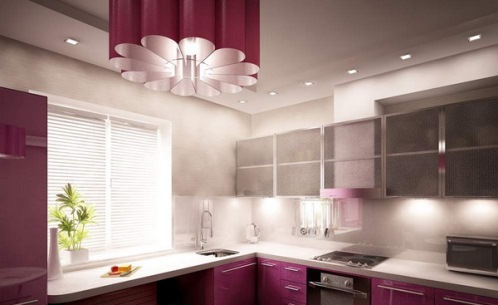 освещение кухни точечными светильниками точечные светильники на кухне