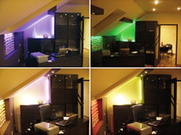 цветовая регулировка света