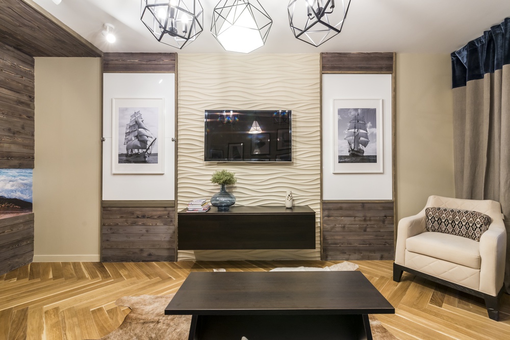 гостиная от Школы Ремонта