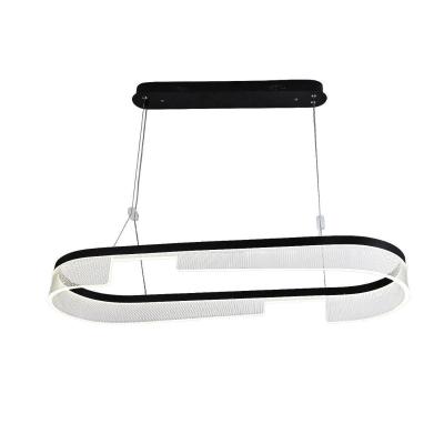 Подвесной светодиодный светильник Gerhort G52124 G52124/1BK CL