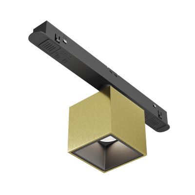 Трековый светильник Maytoni Alfa S TR133-4-7W-DS-BS Трековый светильник Maytoni Alfa S TR133-4-7W-DS-BS