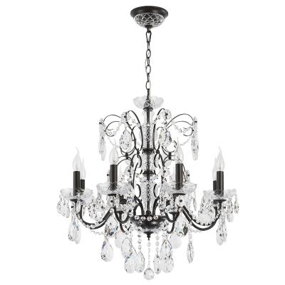 Подвесная люстра Crystal Lux ODELIS ODELIS SP8 BROWN Подвесная люстра Crystal Lux ODELIS ODELIS SP8 BROWN