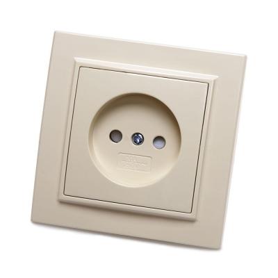 Розетка 2P со шторками Stekker Эрна слоновая кость 39235 Розетка 2P со шторками Stekker Эрна слоновая кость 39235