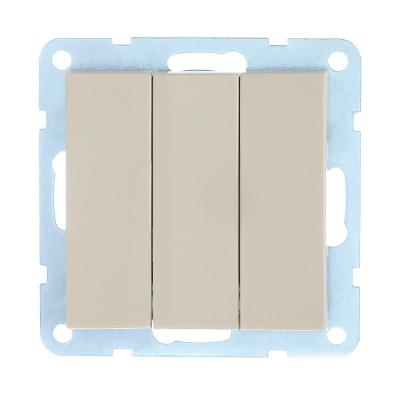 Выключатель трехклавишный LK Studio LK60 862101-1