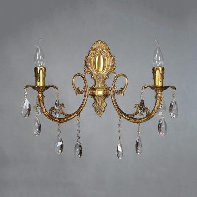 Ambiente 8888/2 AB New Leaf ALICANTE бра (настенный светильник, хрустальный)