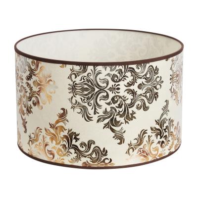 Абажур для светильника 40 см золотистый узор RAZSVET RZ-4040-3-15