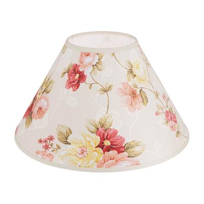 Абажур для настольной лампы 25 см E27 цветочный узор Razsvet RZ-1025-1-32