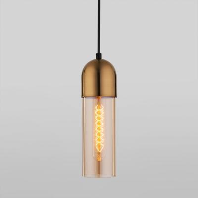 Подвесной светильник со стеклянным плафоном 50180/1 янтарный