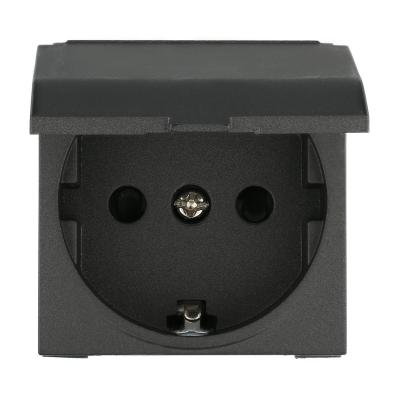 Розетка с з/к, шторками и крышкой LK Studio LK45 851508-1
