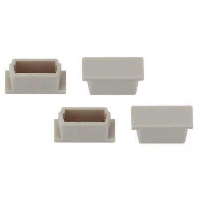 (10 шт.) Набор заглушек глухие ЭРА для профиля CAB262 4 шт 1506-3A Б0039438