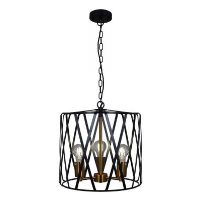 Подвесная люстра Illumico IL1023 IL1023-3PB-05 BK GD