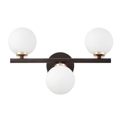 Светильник настенный Lumina Deco Marsiada LDW 6033-3 BK+F.GD Светильник настенный Lumina Deco Marsiada LDW 6033-3 BK+F.GD
