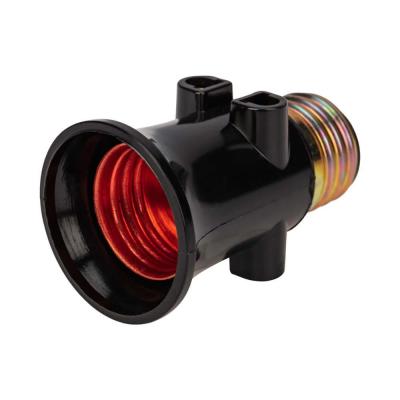 Патрон-розетка карболитовый Е27 REXANT 20394