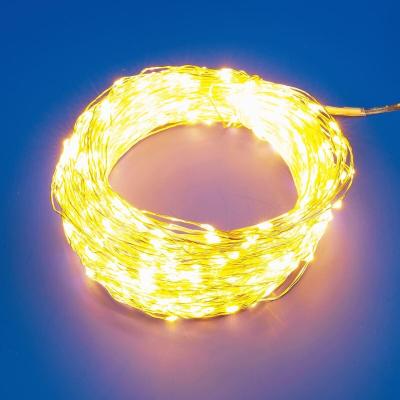 Светодиодная гирлянда роса Uniel ULD-S10000-1000/DTA/RC WARM WHITE IP44 DEW