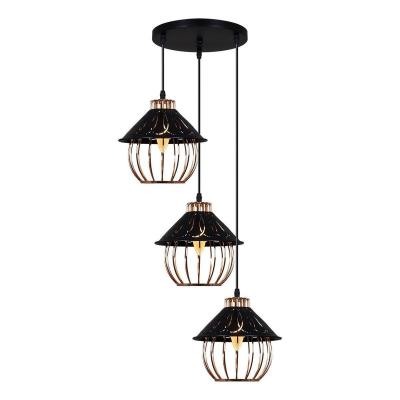 Подвесная люстра Reluce 2503 02503-0.9-03 BK+GD