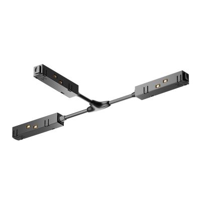 Коннектор питания Т-образный Maytoni Magnetic track system Gravity TRA004CWT-22B