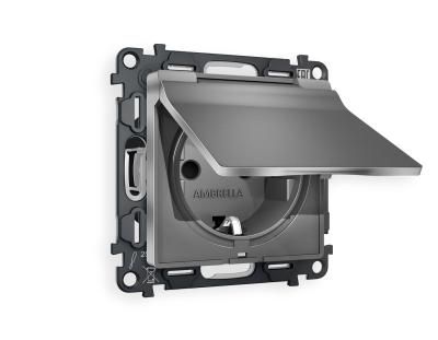 Комплект механизма розетки Ambrella Volt MA MA658010