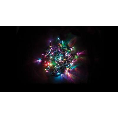 Светодиодная гирлянда Feron 7 веток 3м 210LED разноцветная с мерцанием CL91 32373