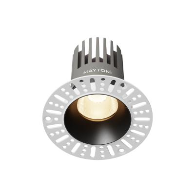 Встраиваемый светильник Maytoni Downlight DL121-15W-3K-TRS-B
