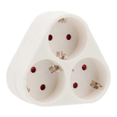 Тройник электрический пирамида 16А с/з REXANT 11-1069