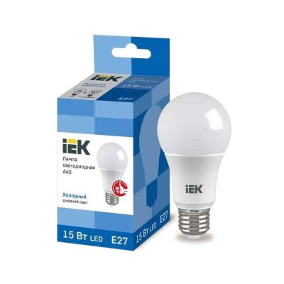 Лампа светодиодная IEK Lighting Eco LLE-A LLE-A60-15-230-65-E27