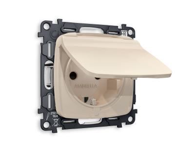 Комплект механизма розетки Ambrella Volt MO MO328010