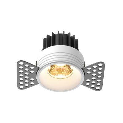 Встраиваемый светильник Maytoni Downlight DL058-7W2.7K-TRS-W