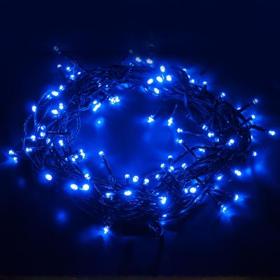 Новогодняя гирлянда Eurosvet Нить 5м 50LED голубой 400-001