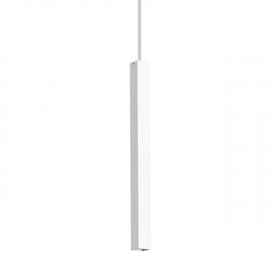 Подвесной светодиодный светильник Ideal Lux Ultrathin SP1 Small Square Bianco Подвесной светодиодный светильник Ideal Lux Ultrathin SP1 Small Square Bianco