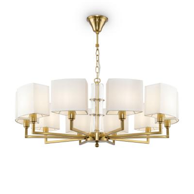 Люстра подвесная с абажурами Maytoni H015PL-10G