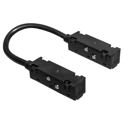 Коннектор питания угловой для магнитной трековой системы 48V ЭРА TRM20-CPC-B Коннектор питания угловой для магнитной трековой системы 48V ЭРА TRM20-CPC-B