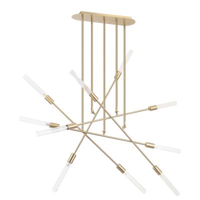 Люстра потолочная на штанге Crystal Lux DIA DIA PL10