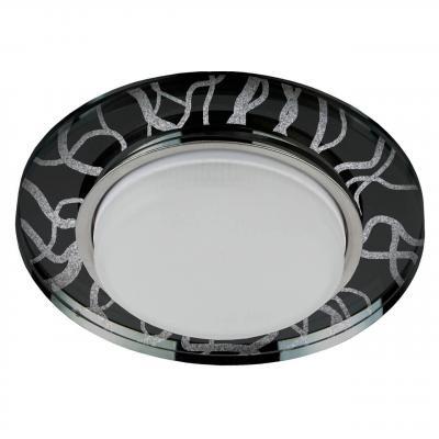 Встраиваемый светильник ЭРА GX53 DK80 WH/BK Б0019575