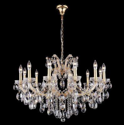 Подвесная люстра Crystal Lux Hollywood SP12 Gold Подвесная люстра Crystal Lux Hollywood SP12 Gold