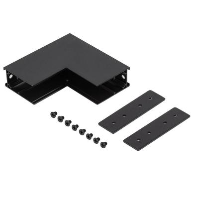 Коннектор угловой внутренний для накладного магнитного шинопровода ЭРА TRM-S20-CI-B