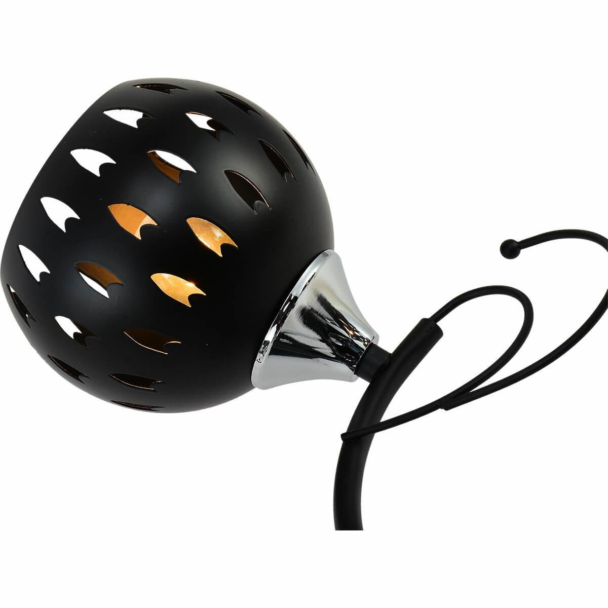 Потолочная люстра Reluce 01314-0.3-03 BK+CR Потолочная люстра Reluce 01314-0.3-03 BK+CR