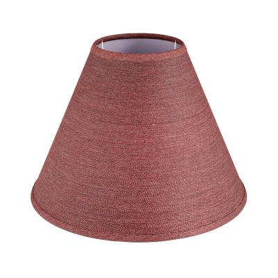 Абажур для бра и люстры 20 см E14 бордовый Razsvet RZ-0821-1-33