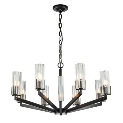 Подвесная люстра Belfast Malone 6035-8 BL CL Подвесная люстра Belfast Malone 6035-8 BL CL