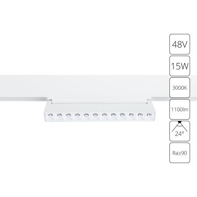 Трековый светильник Arte Lamp Linea A4648PL-1WH