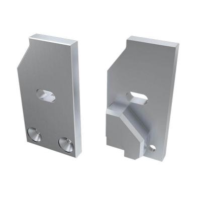 (2 шт.) Набор заглушек Arlight ALM-Glass-6 левая с отверстием 026726