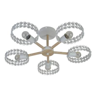 Люстра потолочная на штанге Escada Banjo 679/5P White