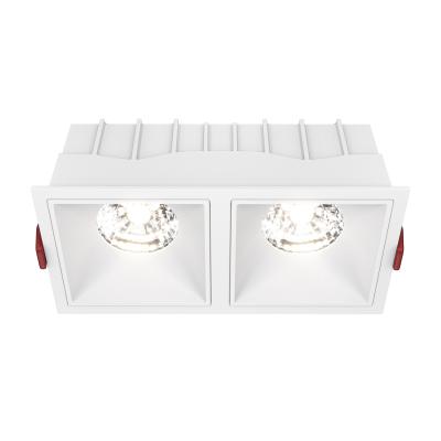 Встраиваемый светильник Maytoni Downlight DL043-02-15W4K-D-SQ-W