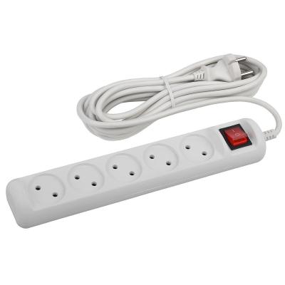 Удлинитель 5гн 5м б/з ЭРА U U-5s-5m-2x1