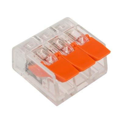 (20 шт.) Универсальная компактная клемма 3-проводная REXANT 07-5203-20