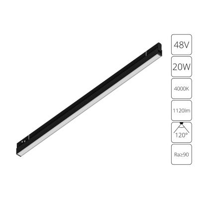 Трековый светильник Arte Lamp Expert A5723PL-1BK
