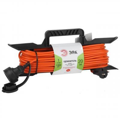 Удлинитель силовой ЭРА UFx-1-2x0.75-20m-IP44 Б0046821 Удлинитель силовой ЭРА UFx-1-2x0.75-20m-IP44 Б0046821