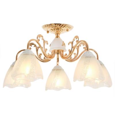 Потолочная люстра на штанге MyFar Nicole MR1661-5C