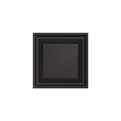 Переключатель одноклавишный Liregus Retro черный матовый 29-208