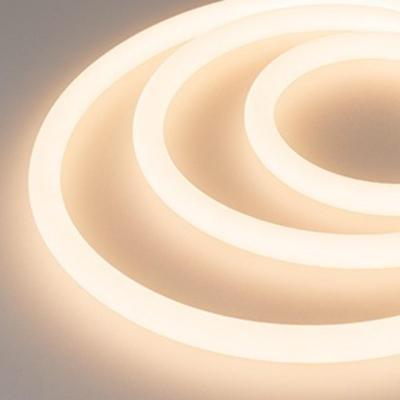 Гибкий неон Arligh 8,6W/m 560LED/m CSPSMD теплый белый 5M MOONLIGHT-TOP-X560-D13mm 24V Warm2300 360deg 039553