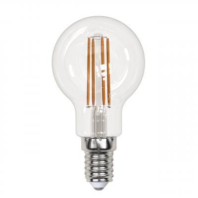 Лампа светодиодная филаментная (UL-00005906) Uniel E14 13W 4000K прозрачная LED-G45-13W/4000K/E14/CL PLS02WH Лампа светодиодная филаментная (UL-00005906) Uniel E14 13W 4000K прозрачная LED-G45-13W/4000K/E14/CL PLS02WH